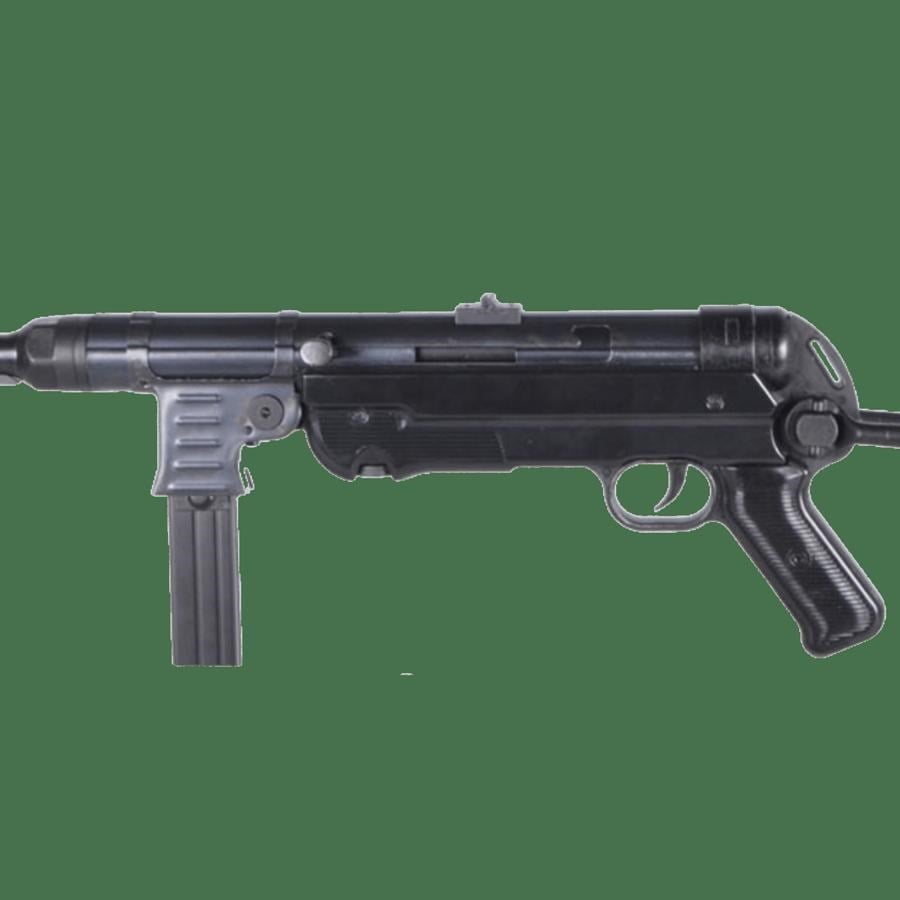 AGM MP007 MP40 SIYAH WWII Klasik Full Metal SMG AEG Airsoft Tüfek