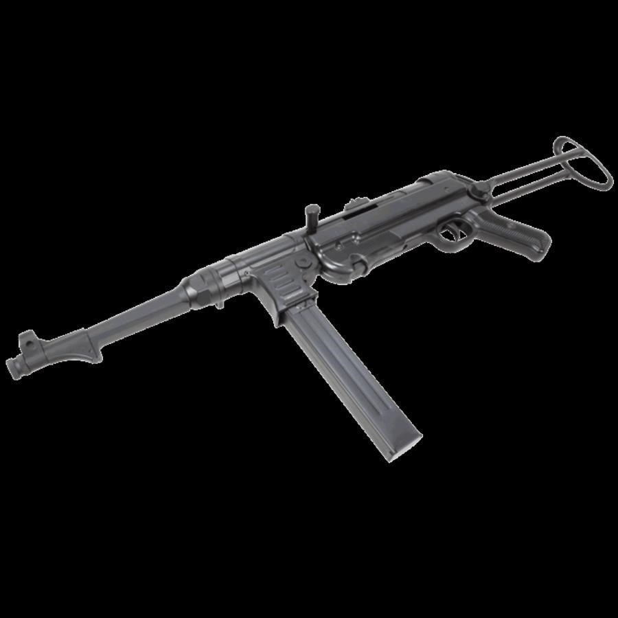 AGM MP007 MP40 SIYAH WWII Klasik Full Metal SMG AEG Airsoft Tüfek