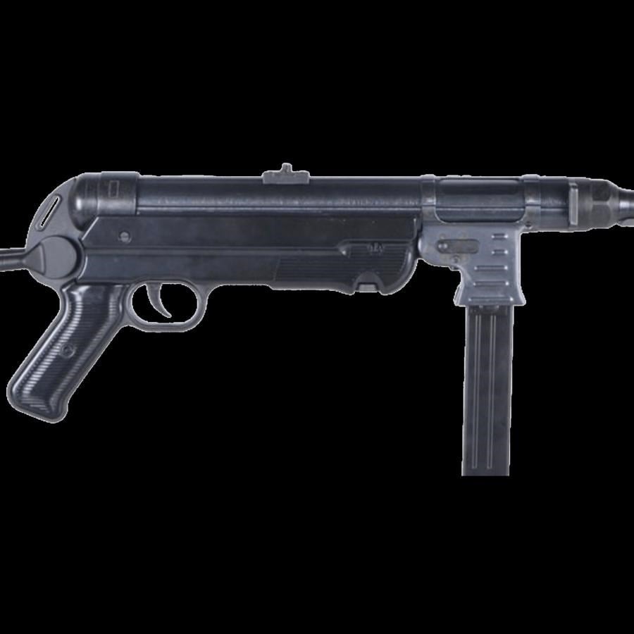 AGM MP007 MP40 SIYAH WWII Klasik Full Metal SMG AEG Airsoft Tüfek
