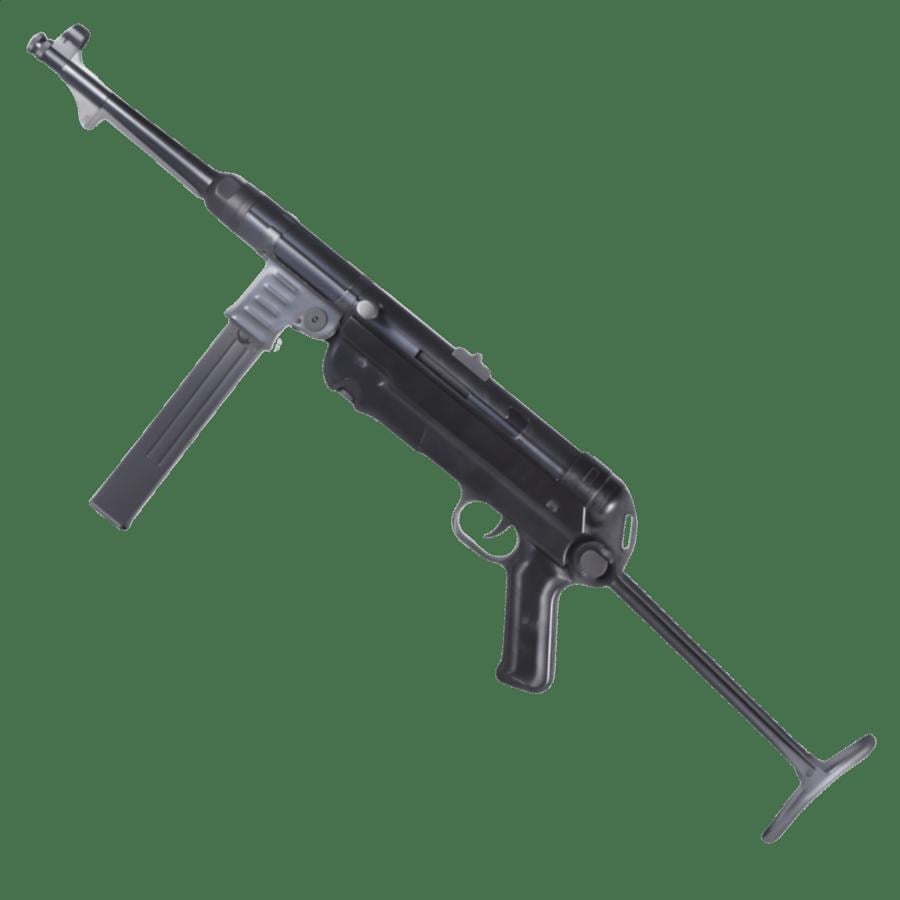 AGM MP007 MP40 SIYAH WWII Klasik Full Metal SMG AEG Airsoft Tüfek