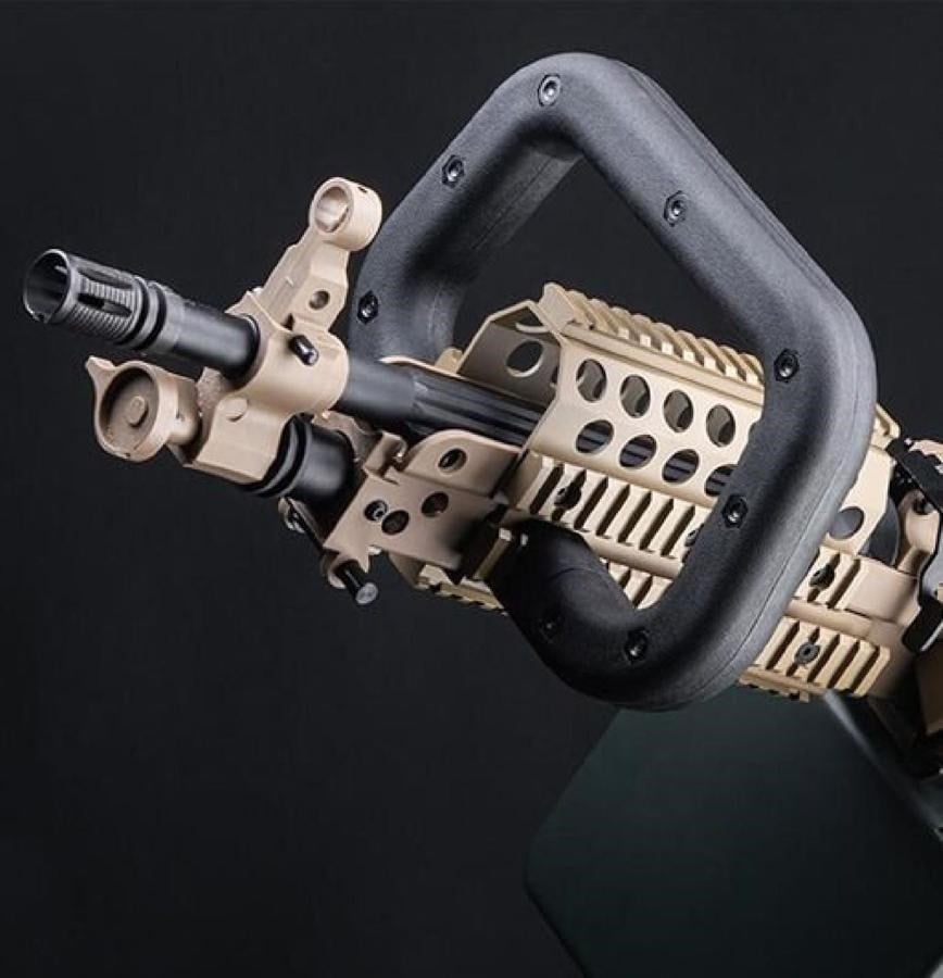A&K Mugen M249 MK46 SAW LMG Tan AEG Airsoft Tüfek