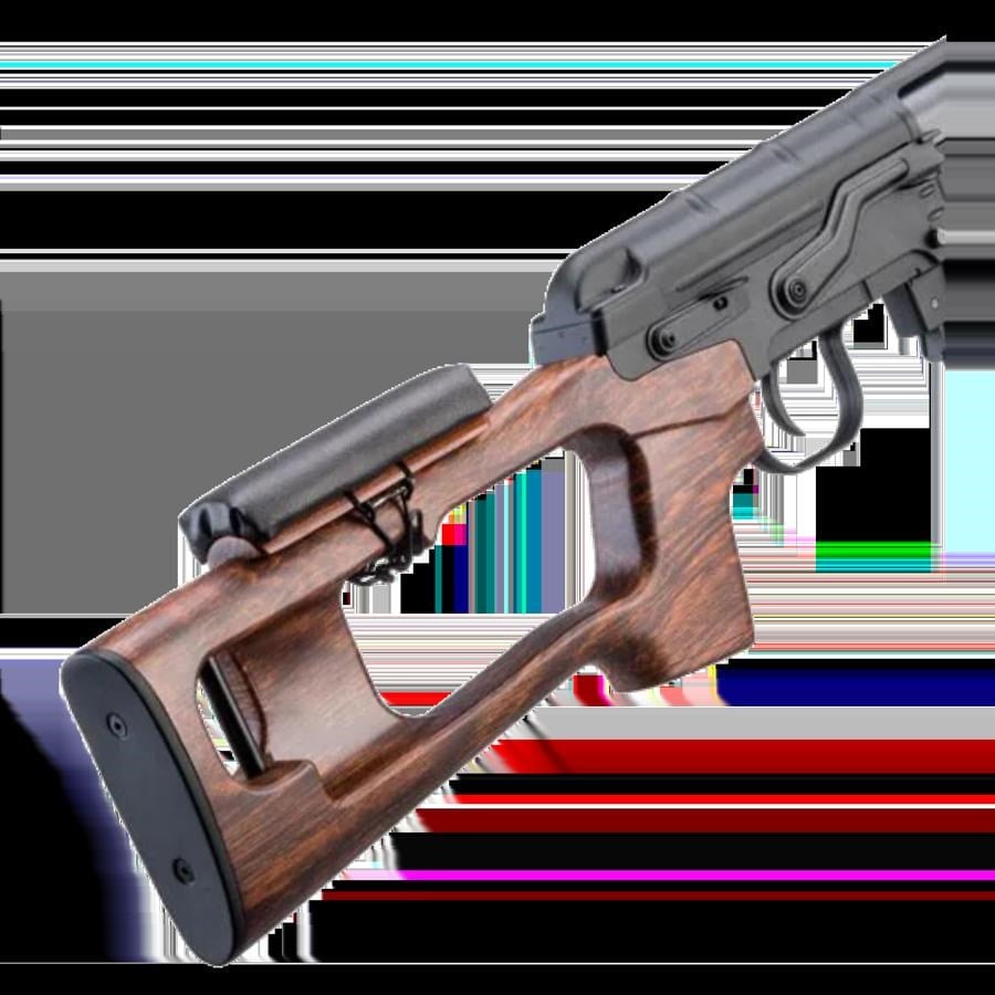 A&K SVD Dragunov Polimer Ağaç Görünümlü AEG Tüfek - SVD-PW-E