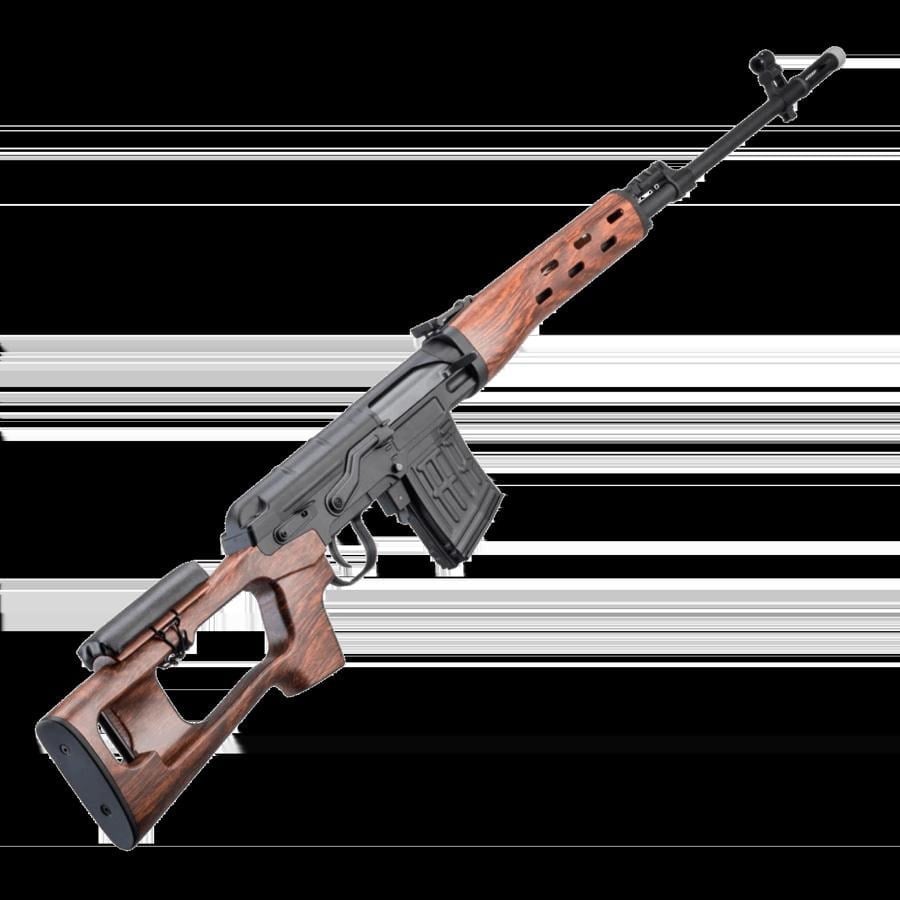 A&K SVD Dragunov Polimer Ağaç Görünümlü AEG Tüfek - SVD-PW-E