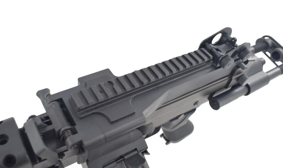 A&K T8 SPS M249K AEG LMG Air Rifle- Lightweight version Airsoft Tüfek