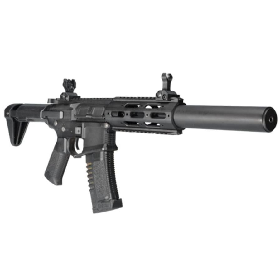 ARES Amoeba Honey Badger SUP EFCS Tetik Siyah AEG Airsoft Tüfek
