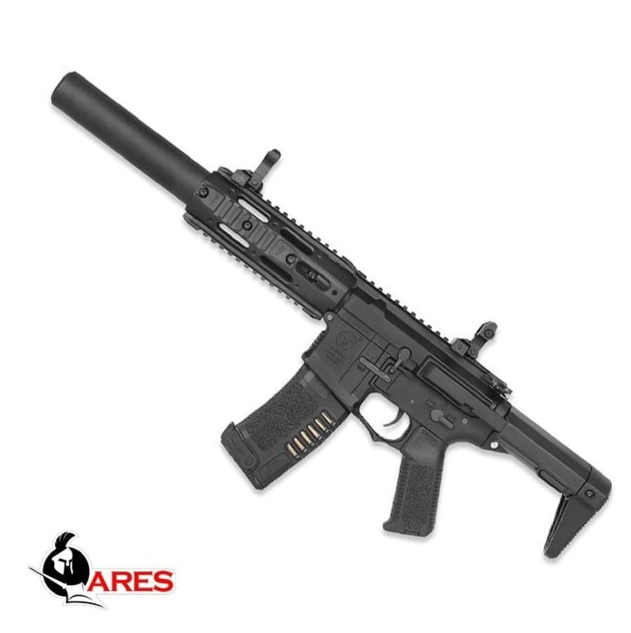 ARES Amoeba Honey Badger SUP EFCS Tetik Siyah AEG Airsoft Tüfek