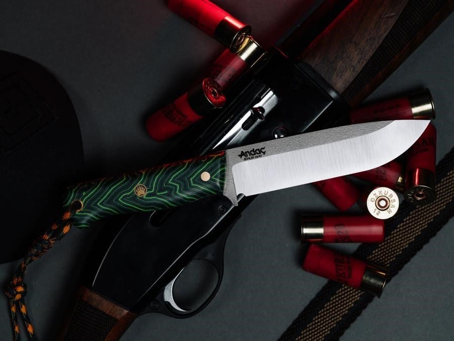 Ares - Yeşil Micarta Kabza