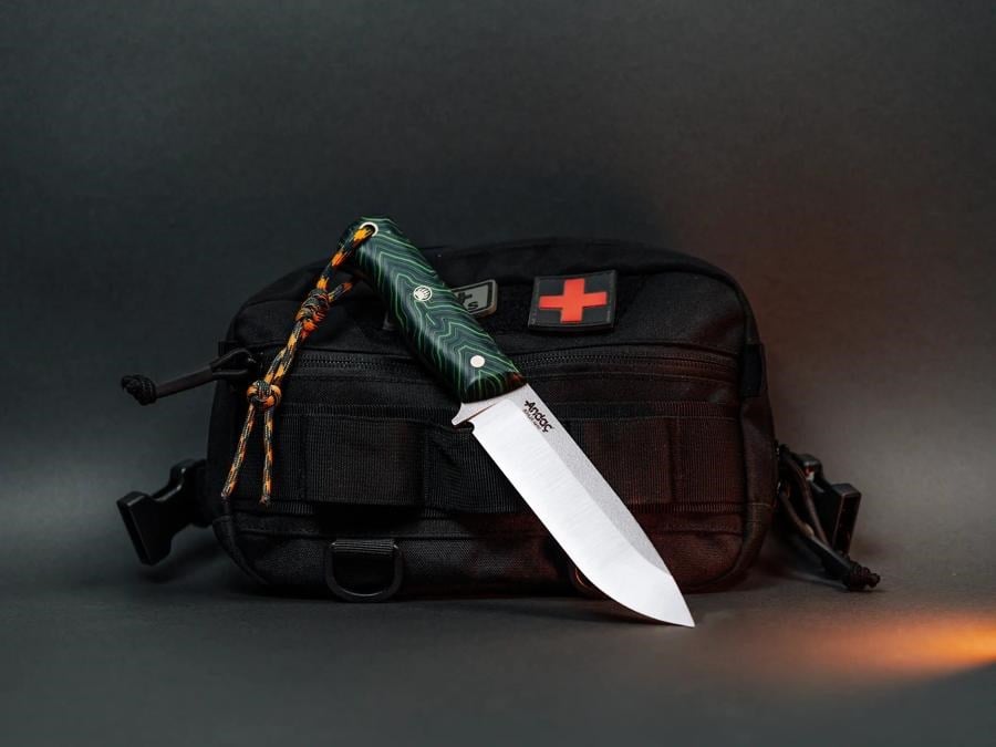 Ares - Yeşil Micarta Kabza