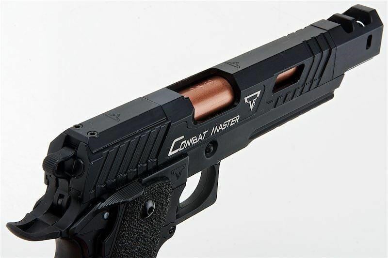 Army TTI Combat Master Alpha SIYAH GBB JW3 Tabanca RMR Cut