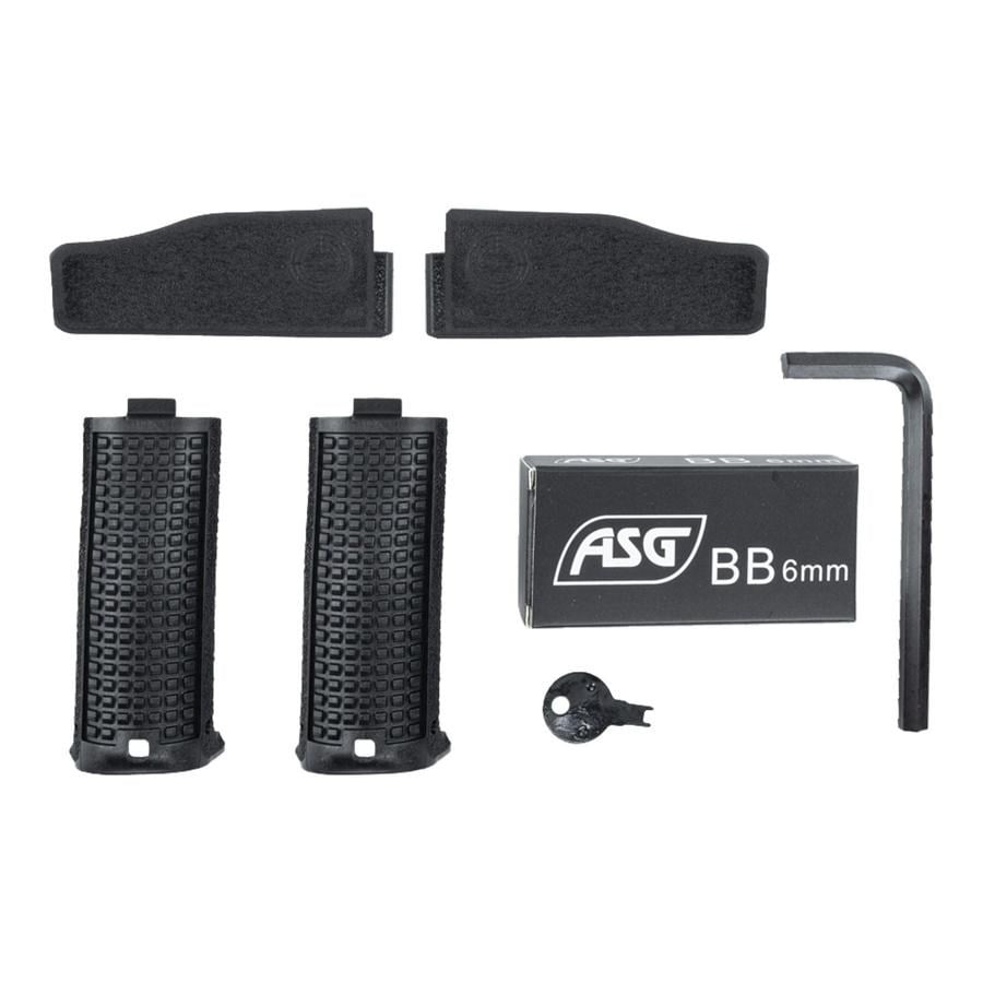 ASG STEYR L9-A2 SİYAH BLOWBACK AIRSOFT TABANCA 19814
