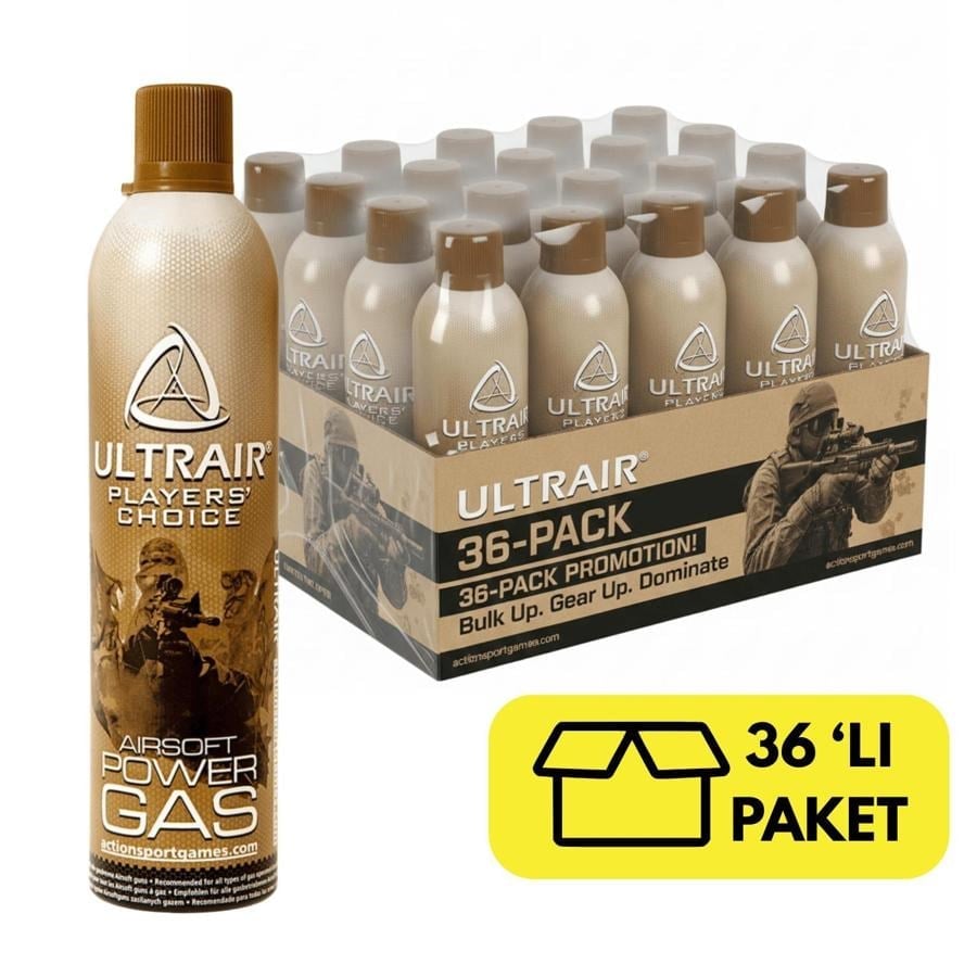 ASG Ultrair 570ml Silikonlu Airsoft Green Gas