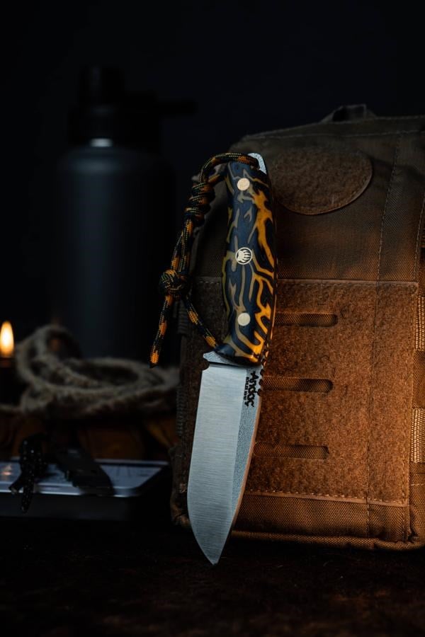 Aurora - Sarı Micarta Kabza