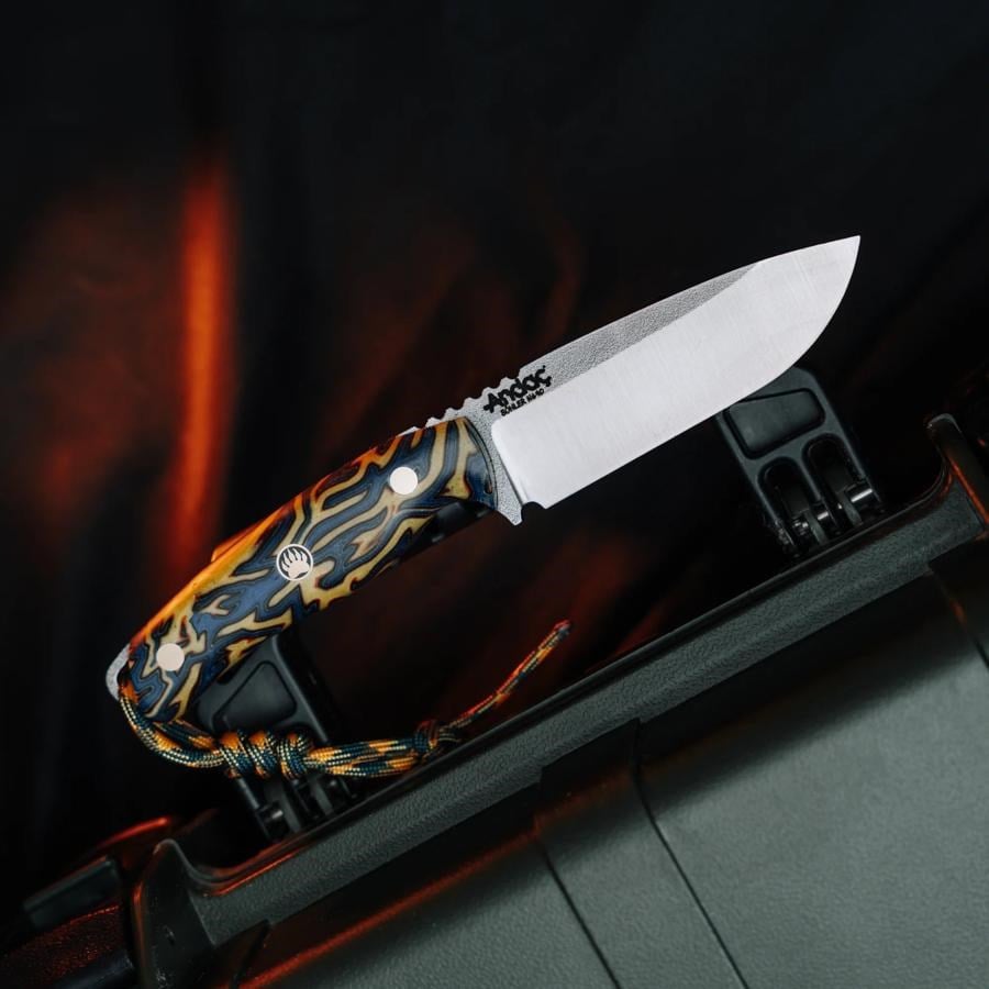 Aurora - Sarı Micarta Kabza