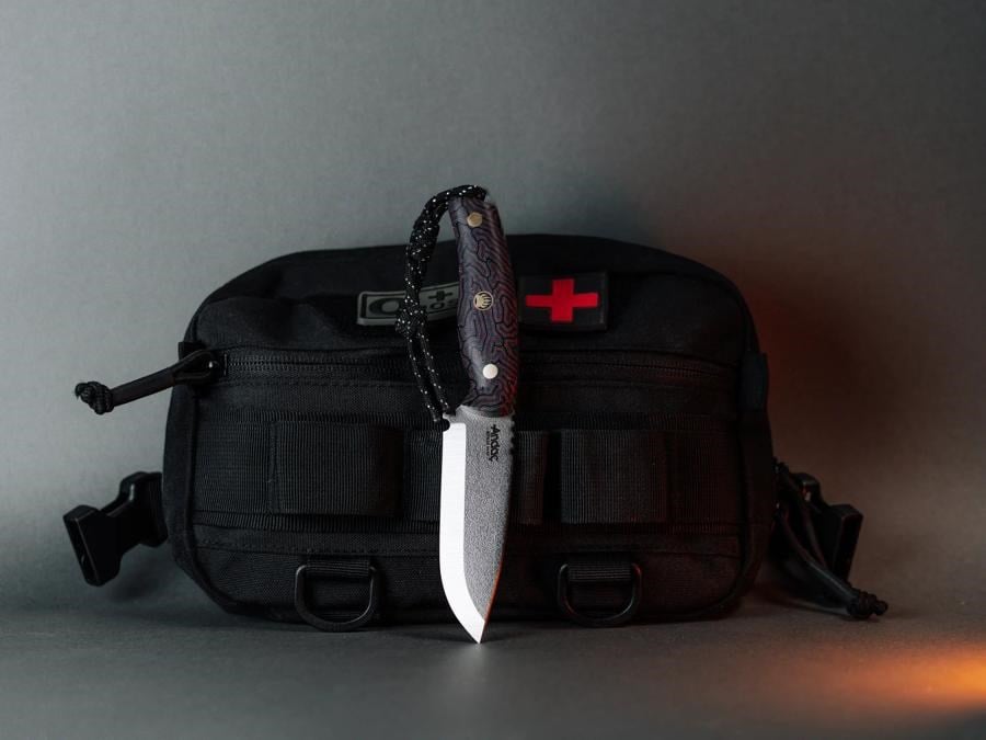 Aurora Scandi - Mor Micarta Kabza