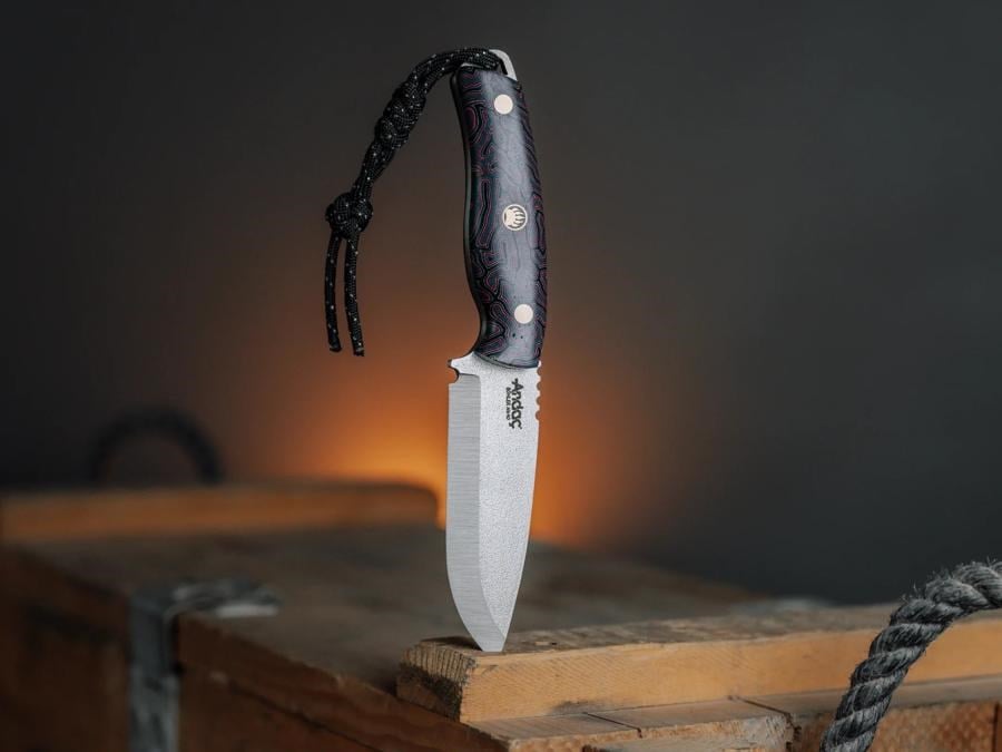 Aurora Scandi - Mor Micarta Kabza