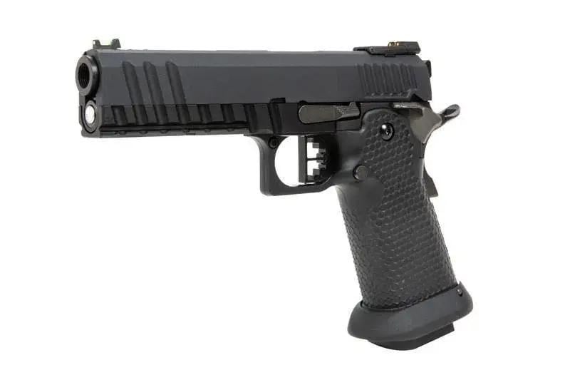 AW HX2003 Black Ace Hi-Capa Full Metal GBB Airsoft Tabanca