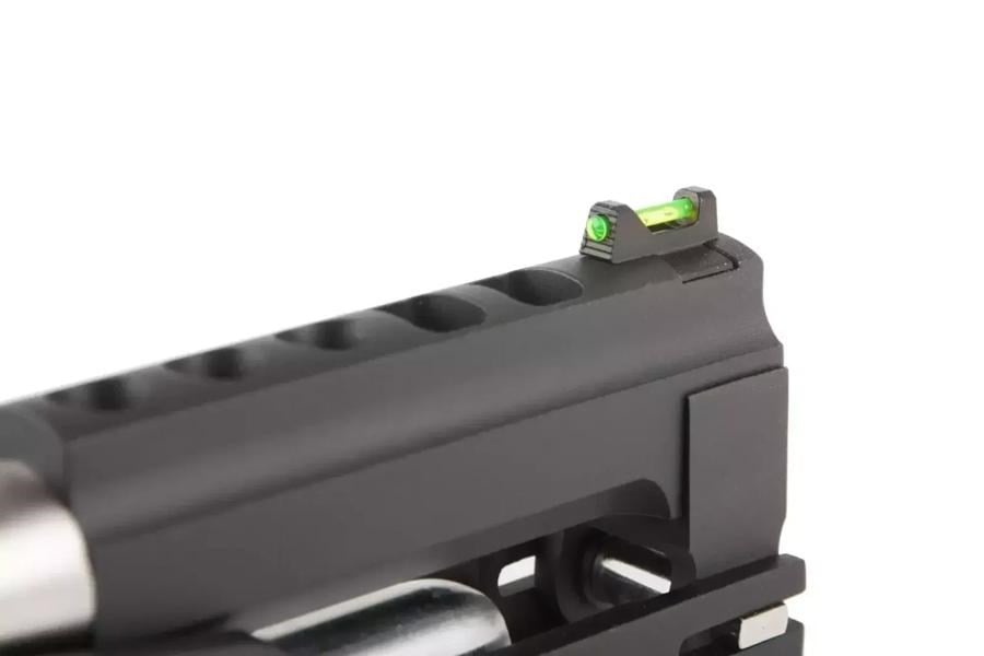 AW HX2202 Split Siyah IPSC Turnuva GBB Airsoft Tabanca