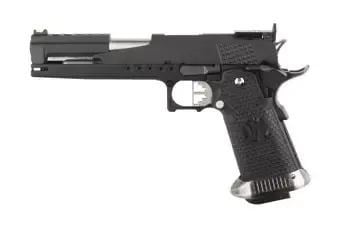 AW HX2202 Split Siyah IPSC Turnuva GBB Airsoft Tabanca
