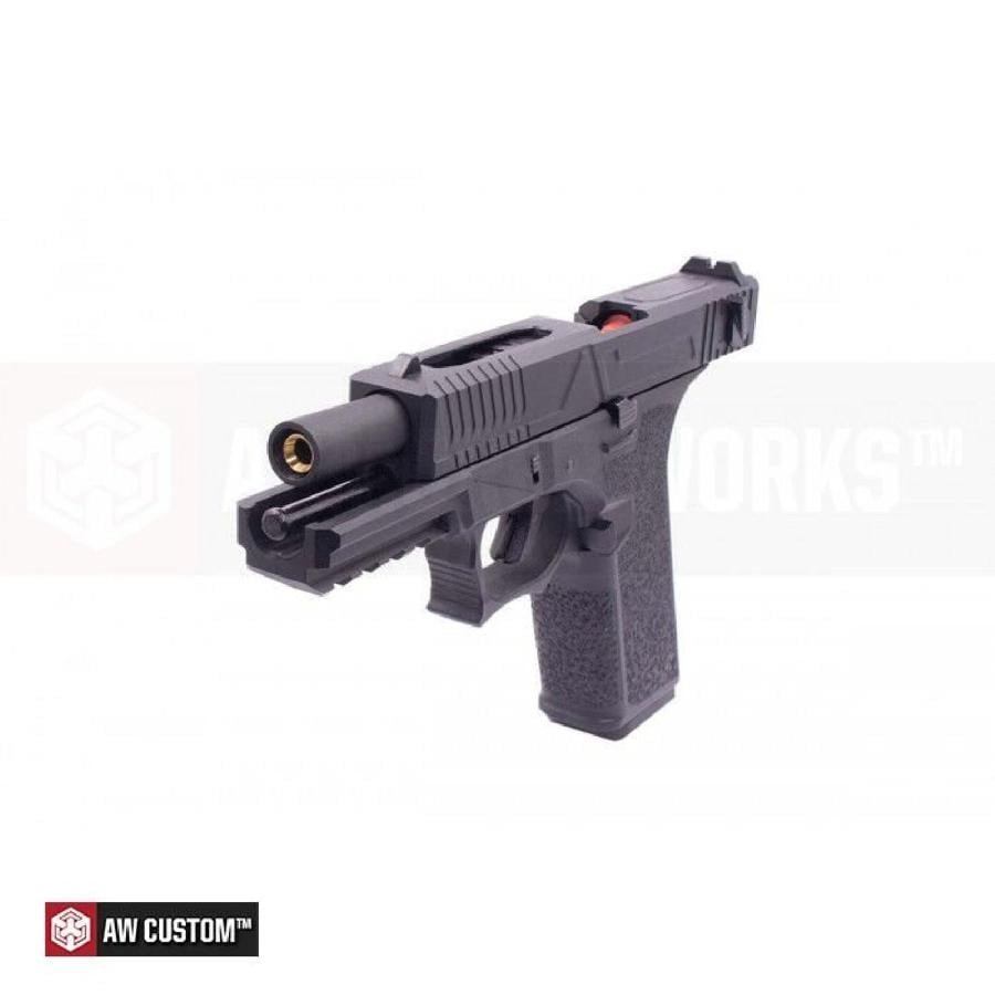 AW VX8300 Glock 18 Agency Full Auto Siyah GBB Airsoft Tabanca