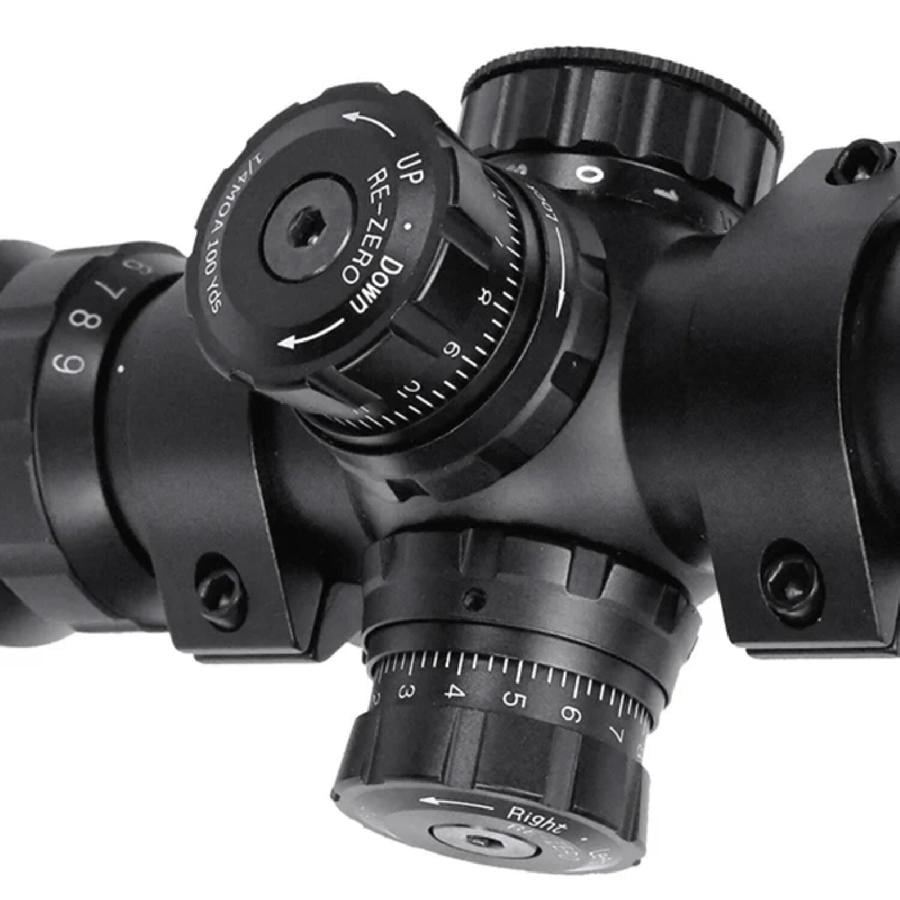 BARSKA 3-9X42 IR,CONTOUR  Tüfek Dürbünü