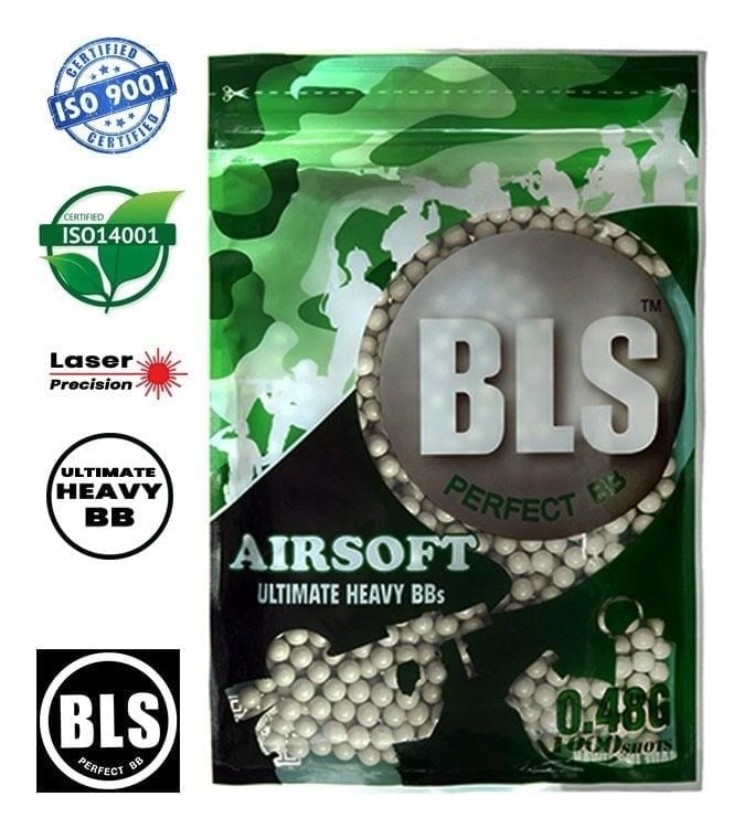 BLS PRECISION  0.48G ULTIMATE HEAVY AIRSOFT BB - 1000 ADET