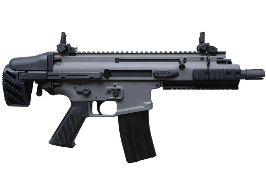 BOLT FN Herstal-Licensed SCAR-SC Compact PDW B.R.S.S. Grey AEG Airsoft Tüfek