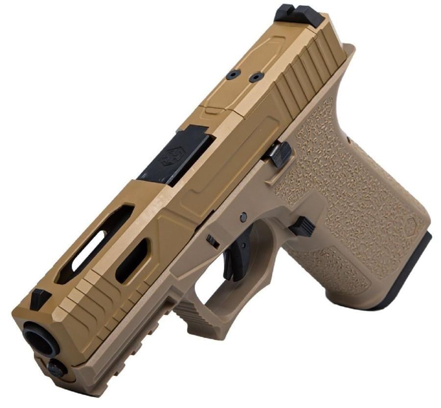 Cybergun AW Glock19 MOS TAN VX9311 Optics Ready GBB Airsoft Tabanca