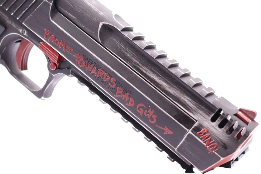Cybergun Desert Eagle RAYLI DEADPOOL Edition L.50AE GBB Airsoft Tabanca CG-DE0202