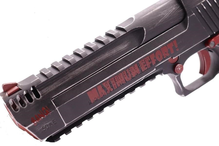 Cybergun Desert Eagle RAYLI DEADPOOL Edition L.50AE GBB Airsoft Tabanca CG-DE0202