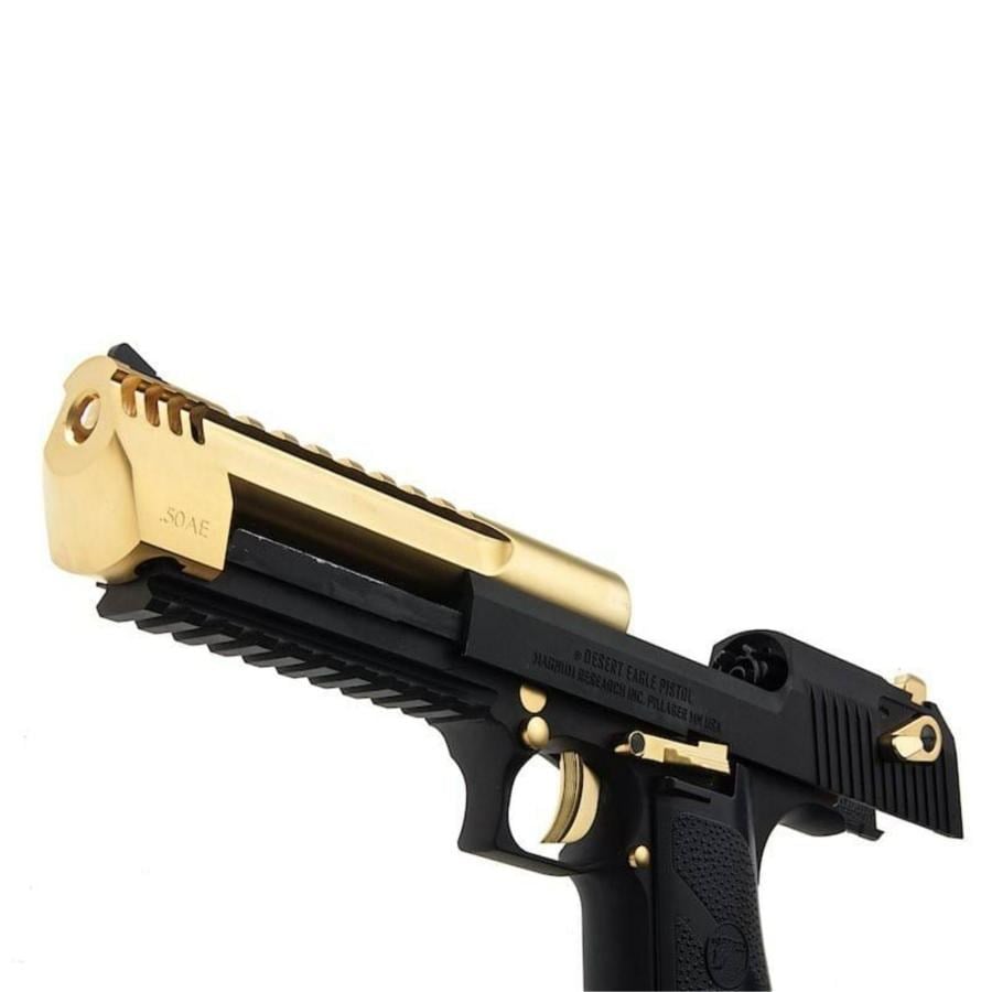 Cybergun Desert Eagle RAYLI L6 Gold Siyah GBB Airsoft Tabanca