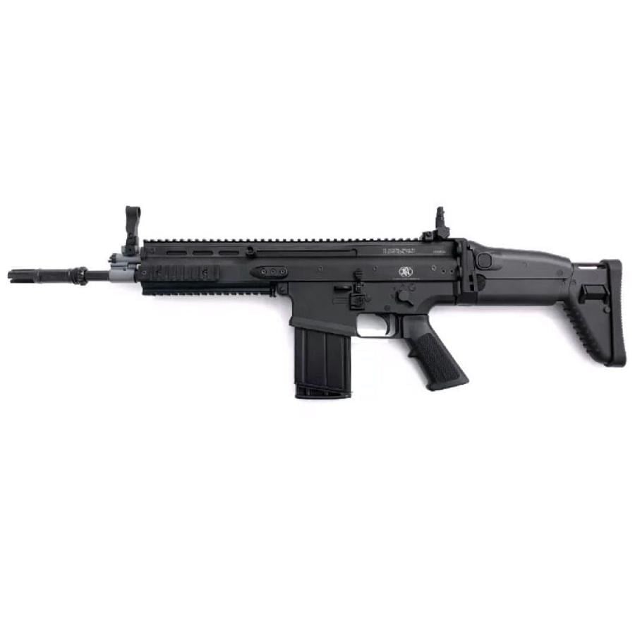 CYBERGUN F&N Lisanslı SCAR-H /MK17 BLACK GasBlowback Airsoft GBB Tüfek Siyah