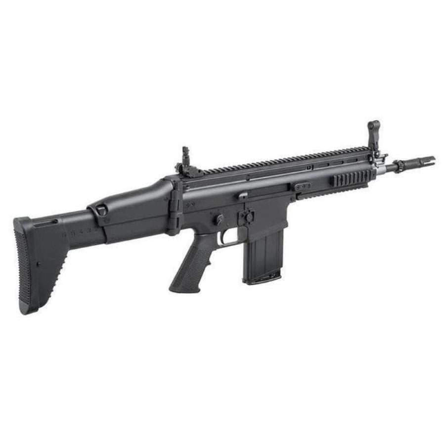 CYBERGUN F&N Lisanslı SCAR-H /MK17 BLACK GasBlowback Airsoft GBB Tüfek Siyah