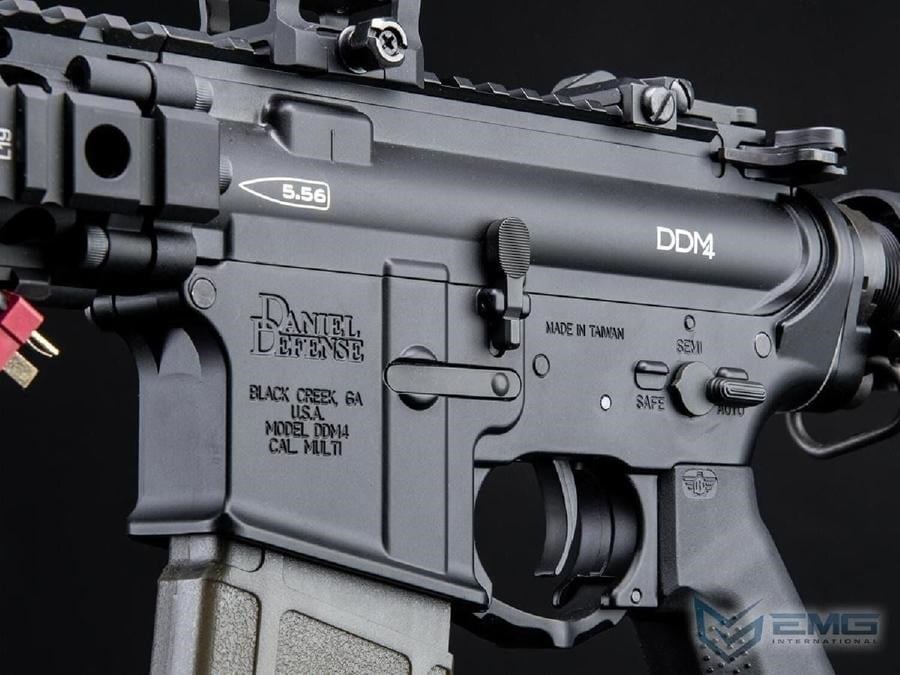 DANIEL DEFENSE DDM4 DAGGER 7'' BRSS EBB AEG - LITE-S VERSION / SIYAH EMG BOLT