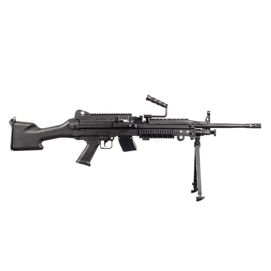 DBOYS M249 MK2 SAW LMG Siyah AEG Airsoft Tufek
