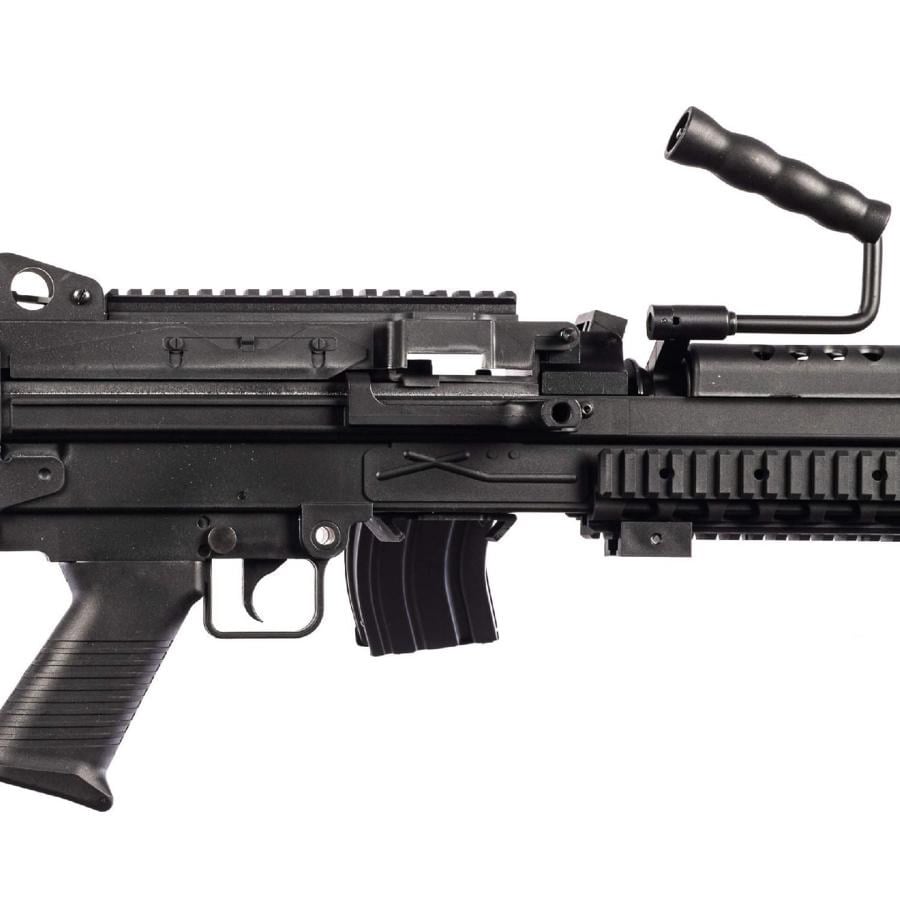 DBOYS M249 PARA LMG Hafif Makinalı Airsoft Tufek Siyah (1891)