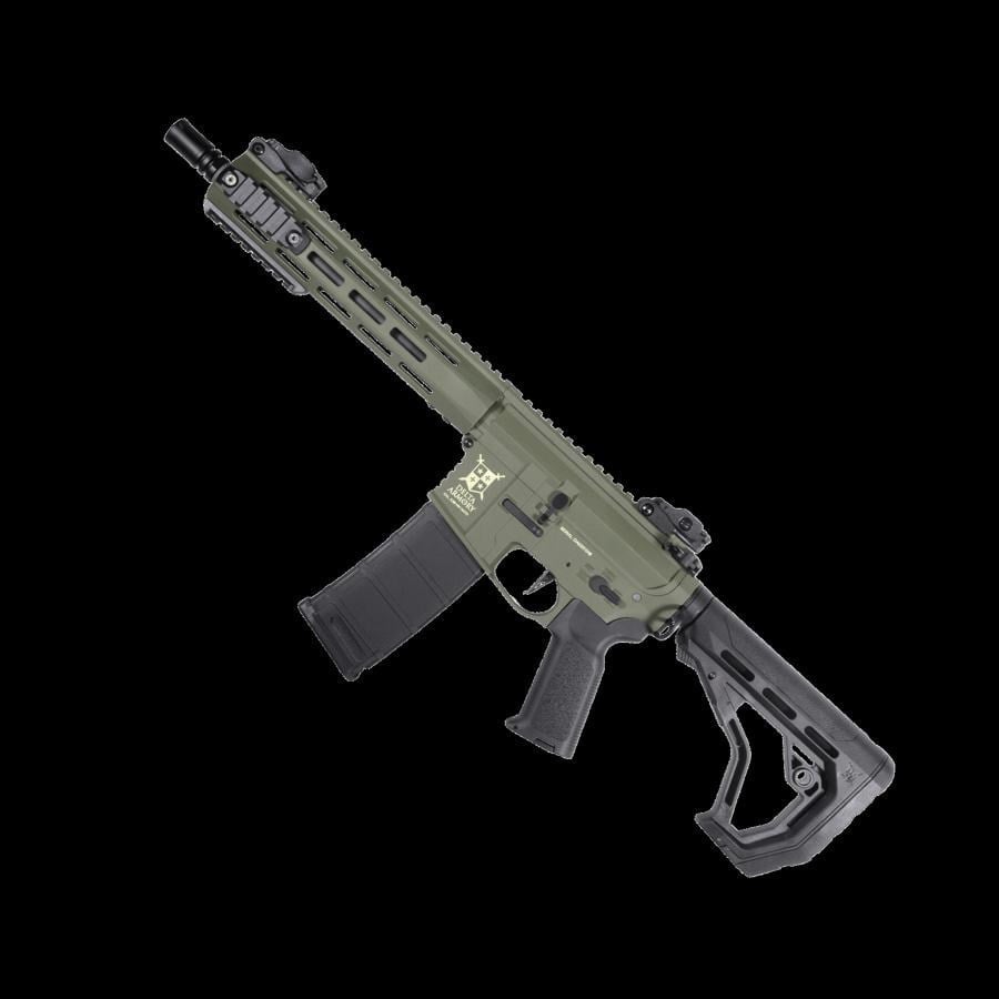 Delta Armory M4 AR15 M-LOK SilentOps 10'' Charlie HAKİ Airsoft Tüfek SET
