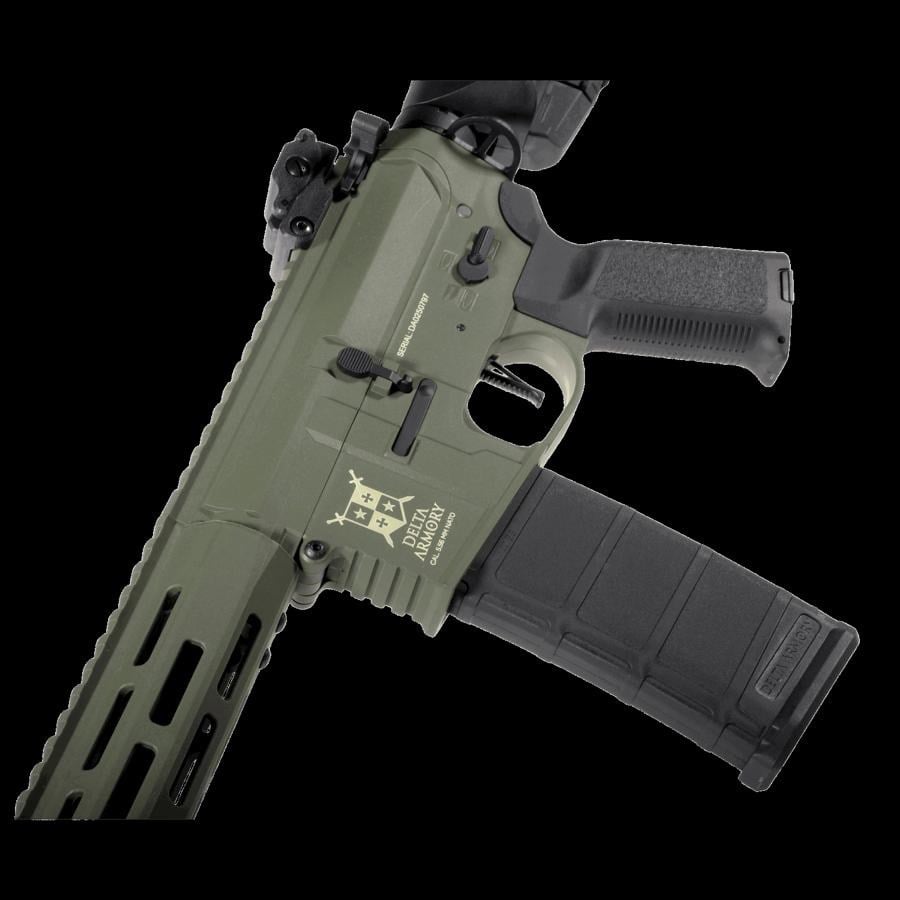 Delta Armory M4 AR15 MLOK SilentOps 10'' Charlie EAGLE HAKİ DA-C11-OLV-EGL