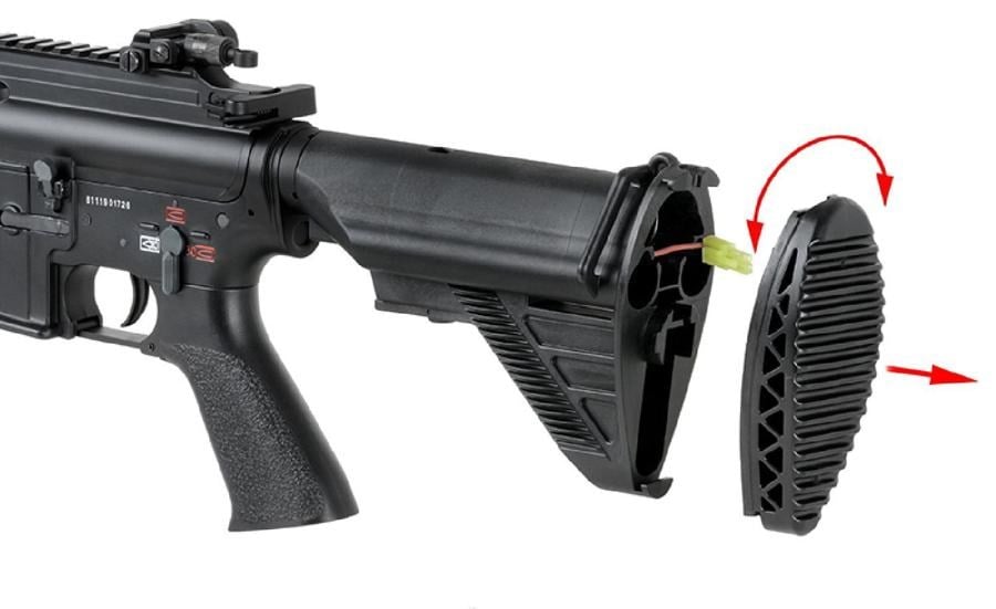 Double Bell HK416 M416 AEG Airsoft Tüfek Siyah BY-812