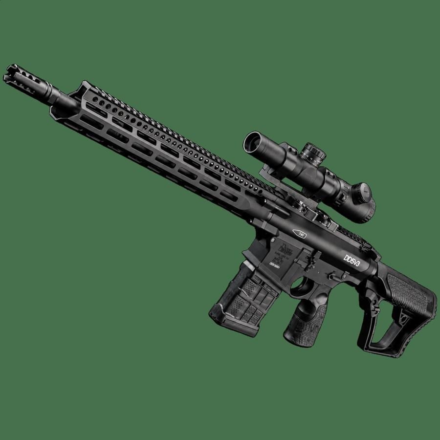 EMG Daniel Defense DD5 Black / V3 Airsoft AEG CYMA Platinum Gearbox & Kestrel V2 MOSFET