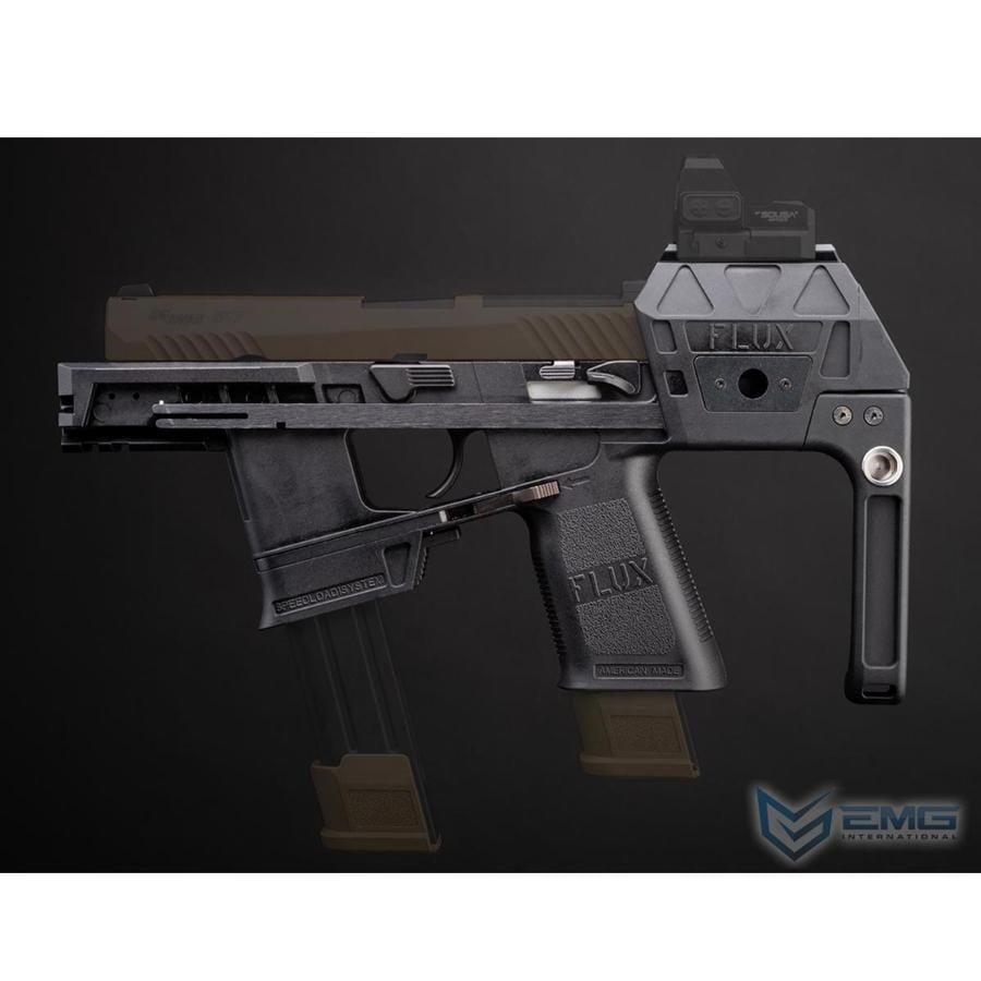 EMG Flux Defense Licensed Raider PDW Kit for SIG Sauer ProForce P320 M17 Gas Blowback Airsoft Pistols