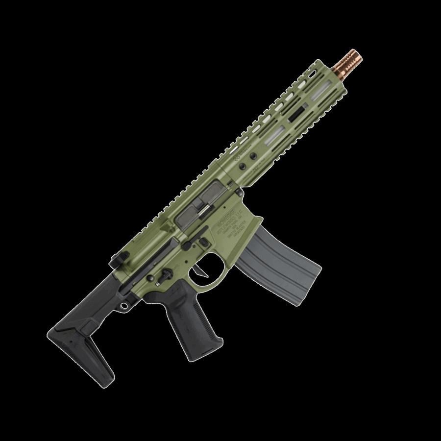 EMG Noveske N4 BAZOOKA GREEN NHR7 Airsoft M4 GBBR (MWS Sistem) Double Eagle BK (Gen 2)