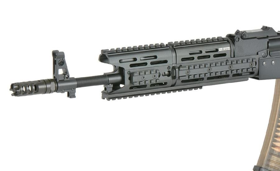 EMG Strike Industries AK-TRAX BLACK Airsoft Modern AK74 Eshooter ETU sistem