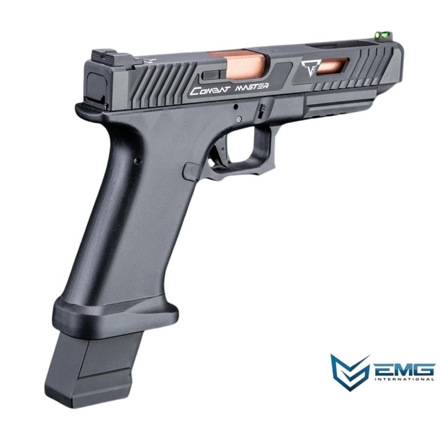 EMG Taran Tactical Licensed JW2 Combat Master GBB Airsoft GBB Tabanca (Siyah – 6.01 Barrel)