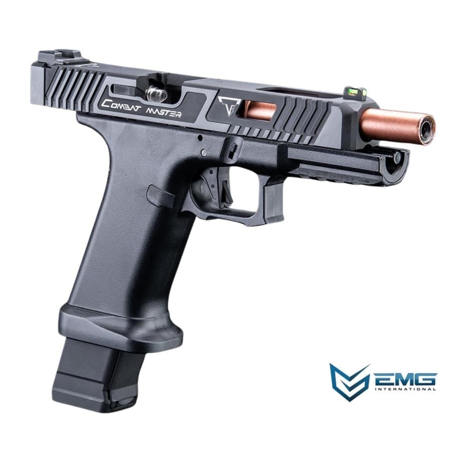 EMG Taran Tactical Licensed JW2 Combat Master GBB Airsoft GBB Tabanca (Siyah – 6.01 Barrel)
