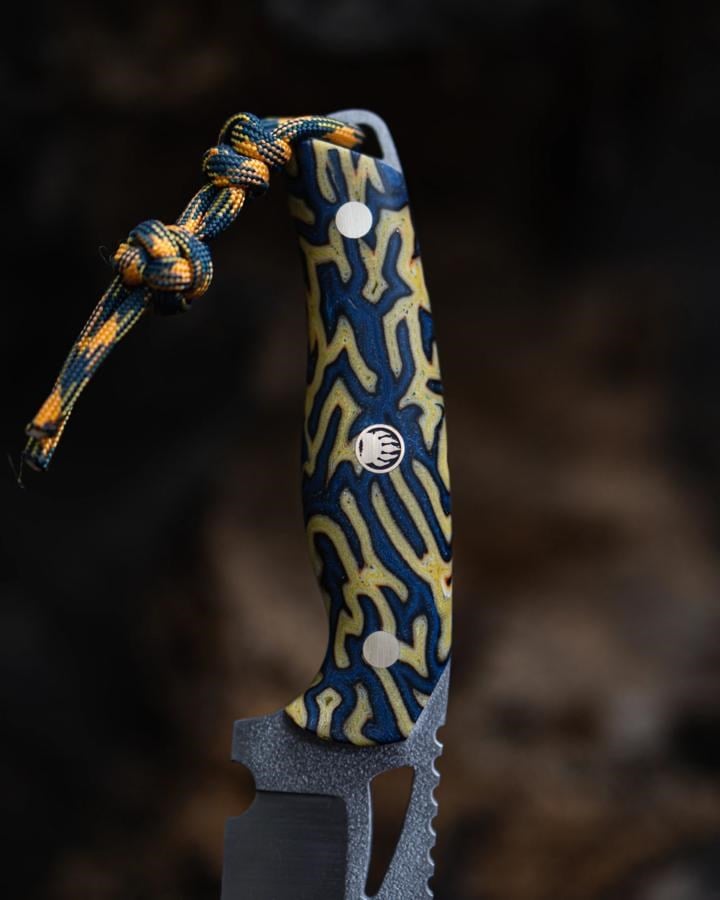Falcon - Sarı Micarta Kabza
