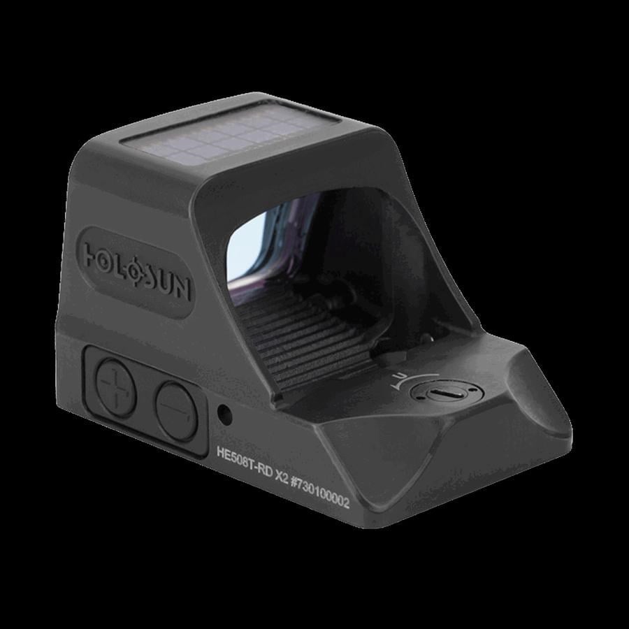 Holosun HE508T-RD X2 Titanium Solar Multi-Reticle Red Dot (2 MOA & 32 MOA Circle)