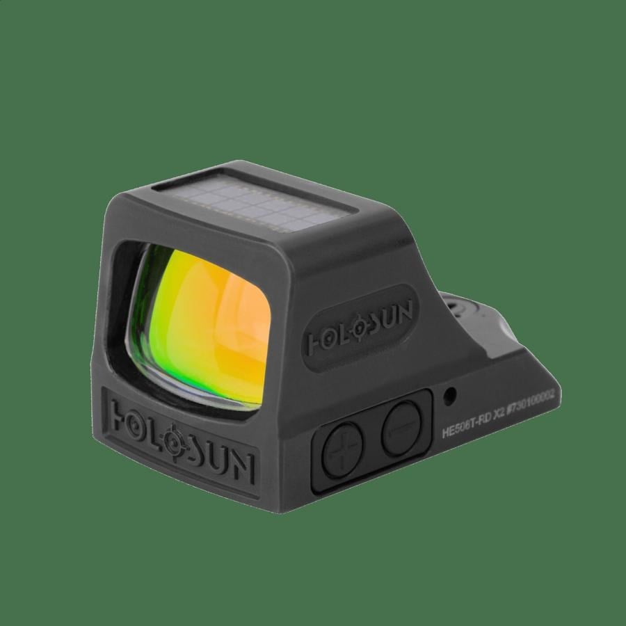 Holosun HE508T-RD X2 Titanium Solar Multi-Reticle Red Dot (2 MOA & 32 MOA Circle)