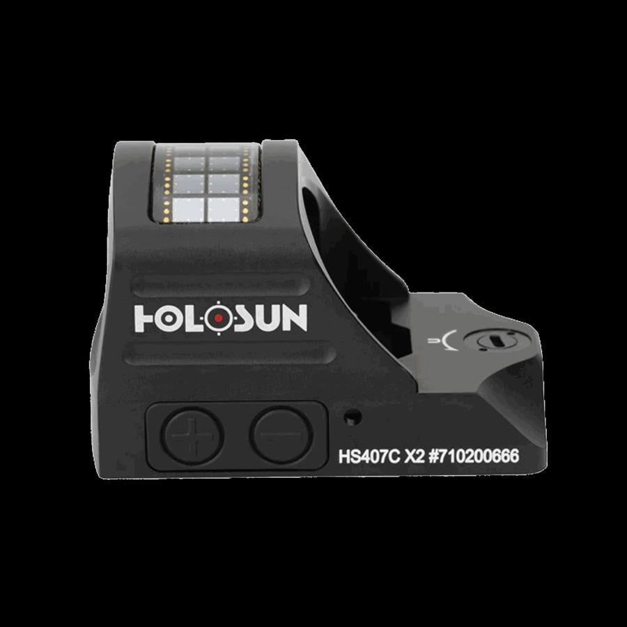 Holosun HS407C X2 Classic Solar Open Refleks Red Dot (2 MOA)
