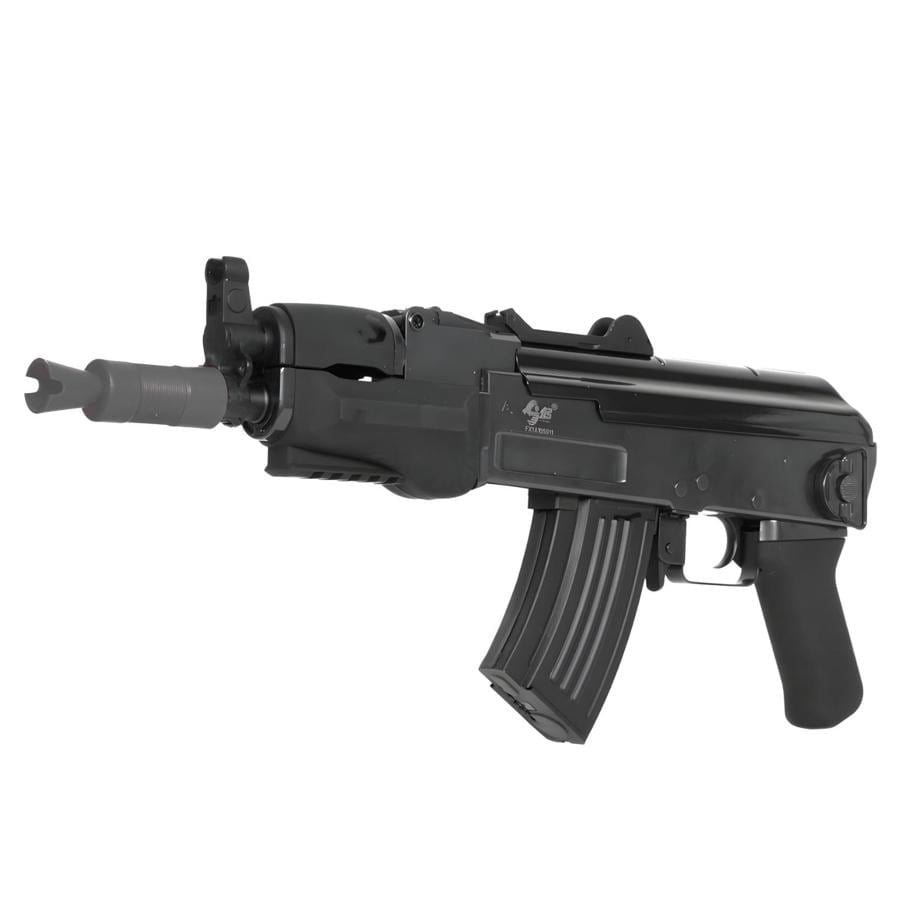 JG AK47-B SPETSNAZ Airsoft AEG Tüfek Set – Siyah Katlanır Dipçik (0510B)