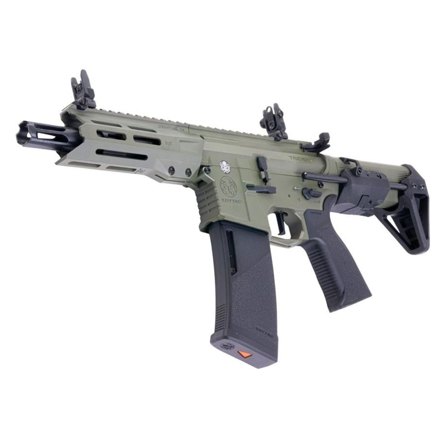 KRYTAC Trident MK3 GATE PDW-M (M-Lok) FG Haki Yeşil AEG Airsoft Tüfek